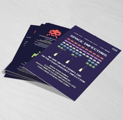 Infection control flyer design